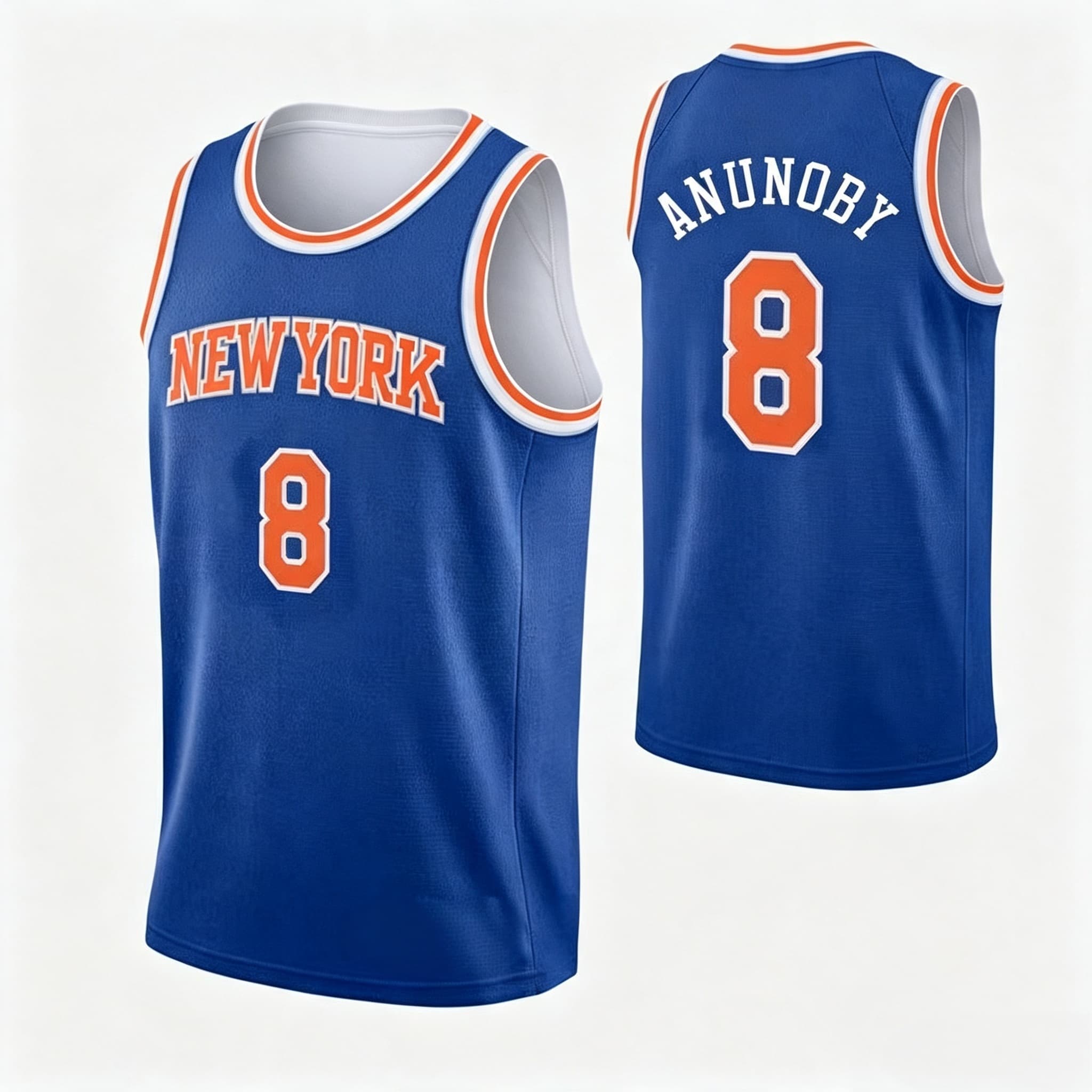 Men'S Fashion New York - Mannen Anunoby # 8 New York