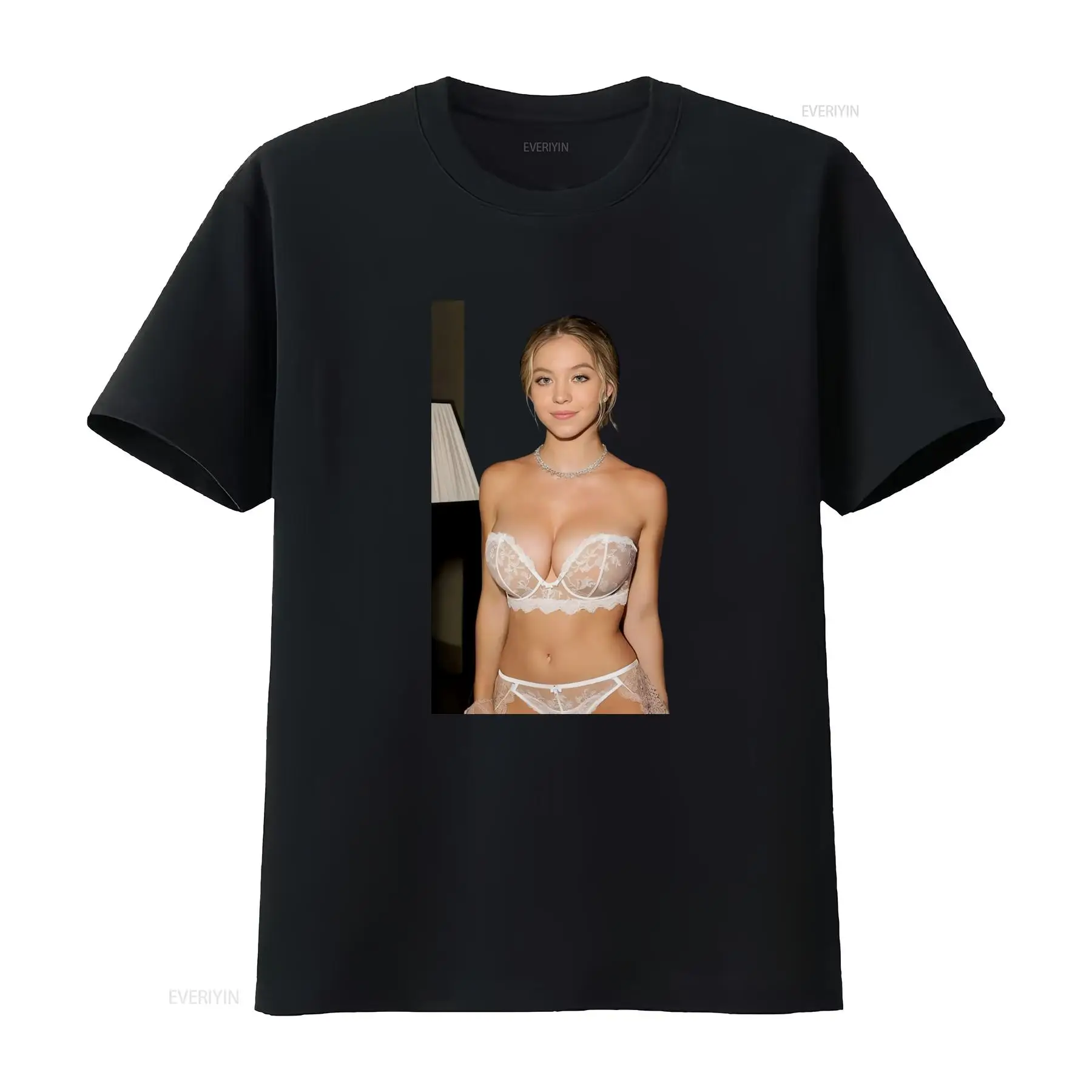 Men'S Fashion Sydney - Sydney Sweeney geïnspireerd T-shirt, stijlvol en