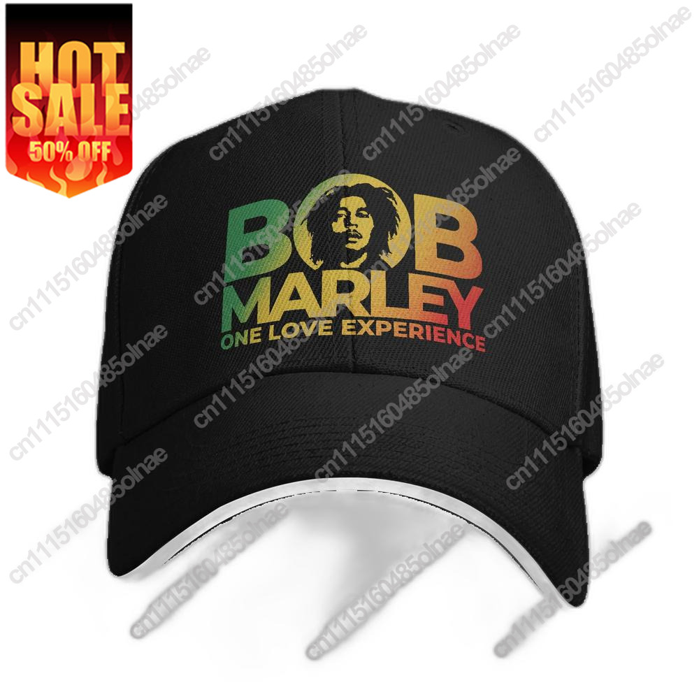 Men'S Fashion With Hat - Unisex Bob Marley One Love Baseballpet,