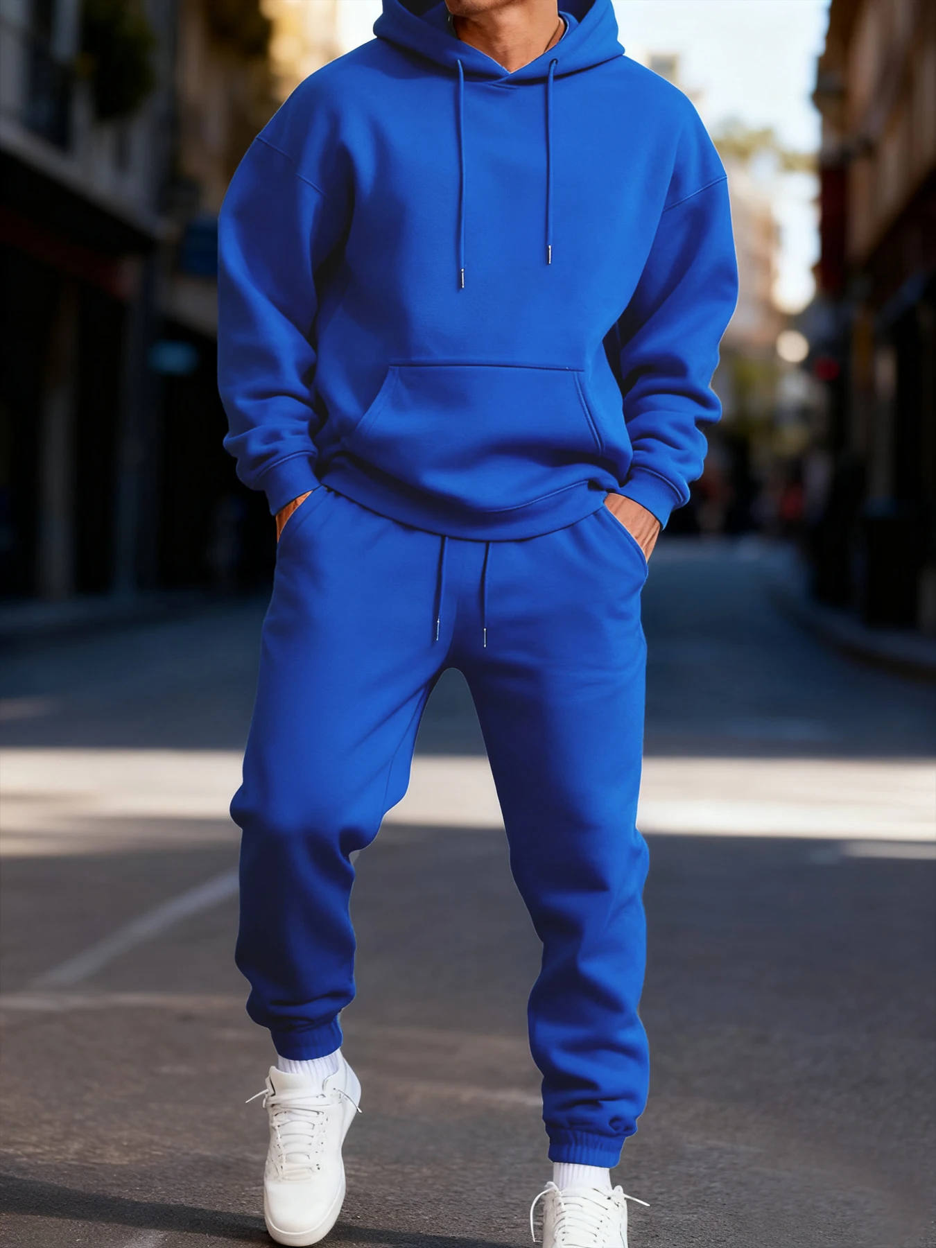 Heren Hoodie Set Winter Effen  - Mens Fashion Clothes recensie en prijs