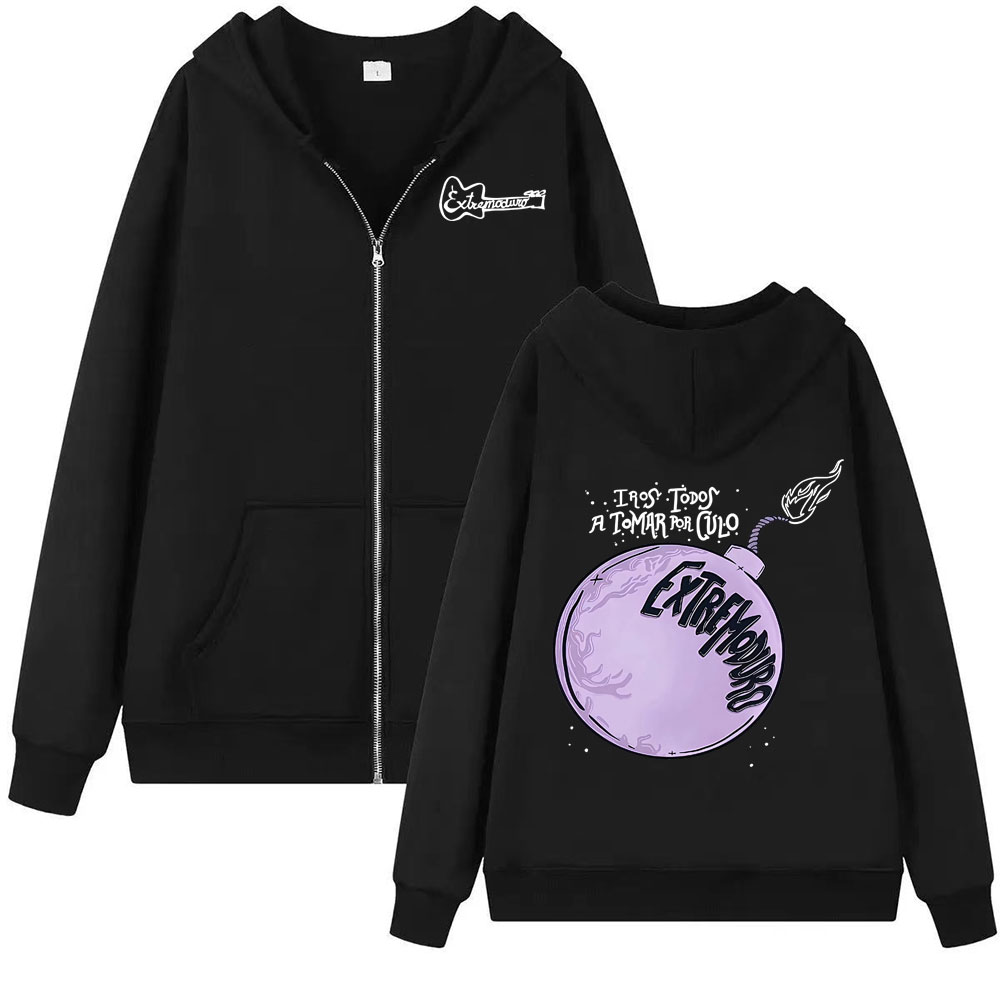 Band Extremoduro Album 2026 To - Mens Fashion Zip Up Hoodies recensie en prijs
