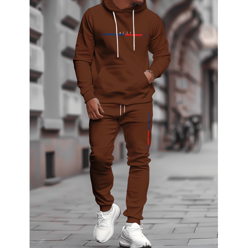 Heren trainingspak met capucho - Mens Fashion Clothes recensie en prijs