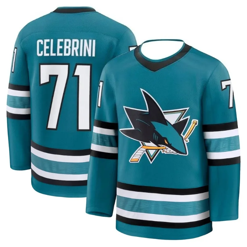 San Jose Sharks, Celebrini # 7 - Mens Fashion Summer recensie en prijs